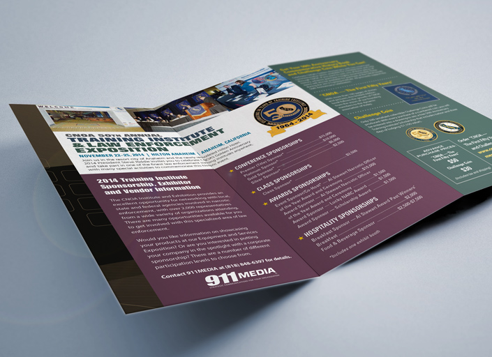 CNOA Conference Tri-fold Brochure