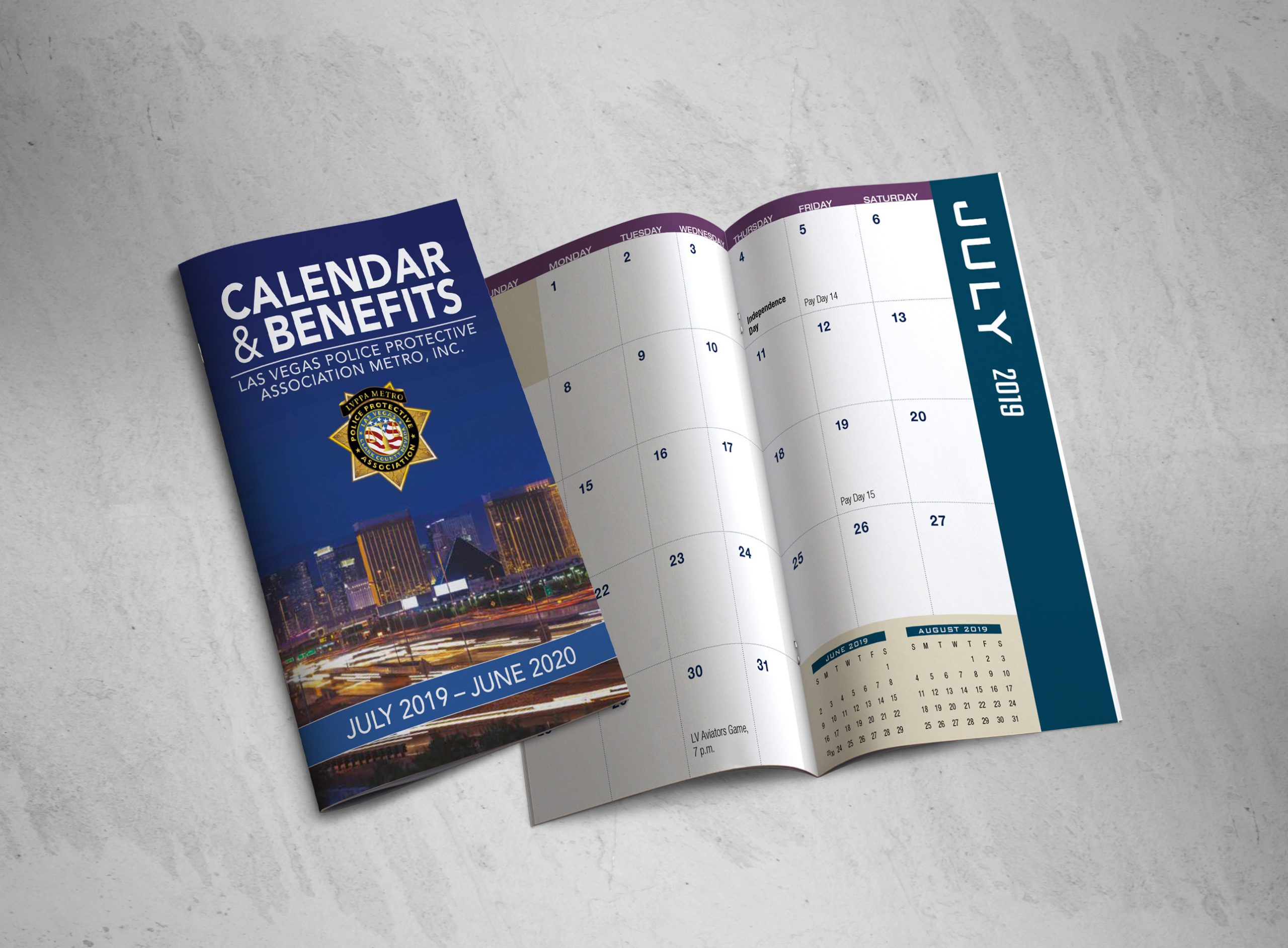 LVPPA Calendar and Benefits Book
