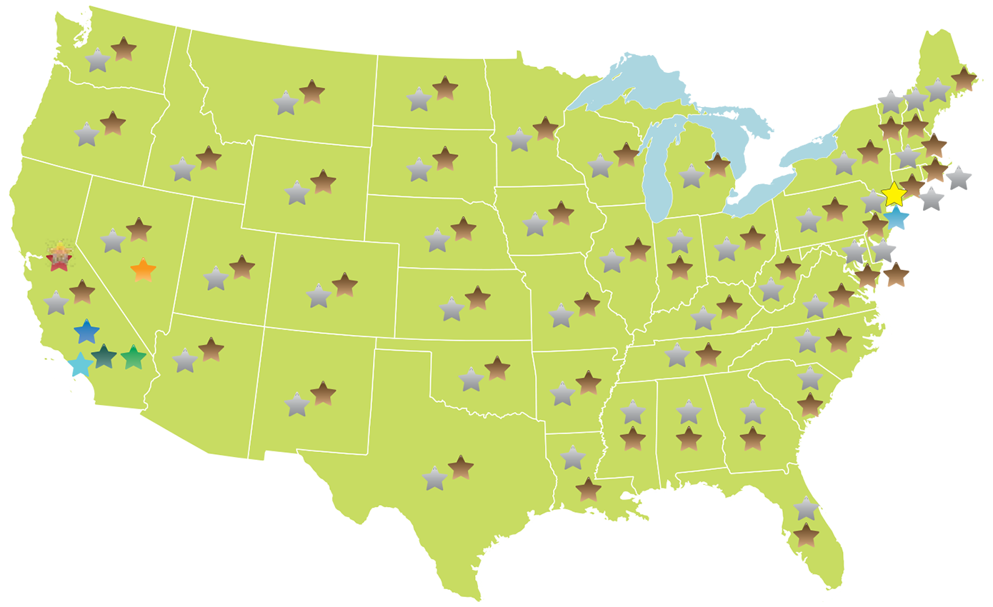 Distribution Map 2024